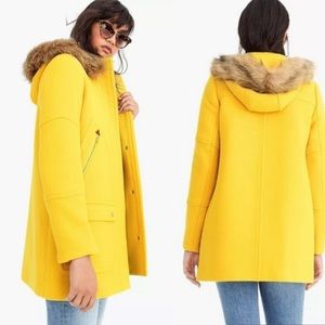 J.Crew chateau stadium parka jacket